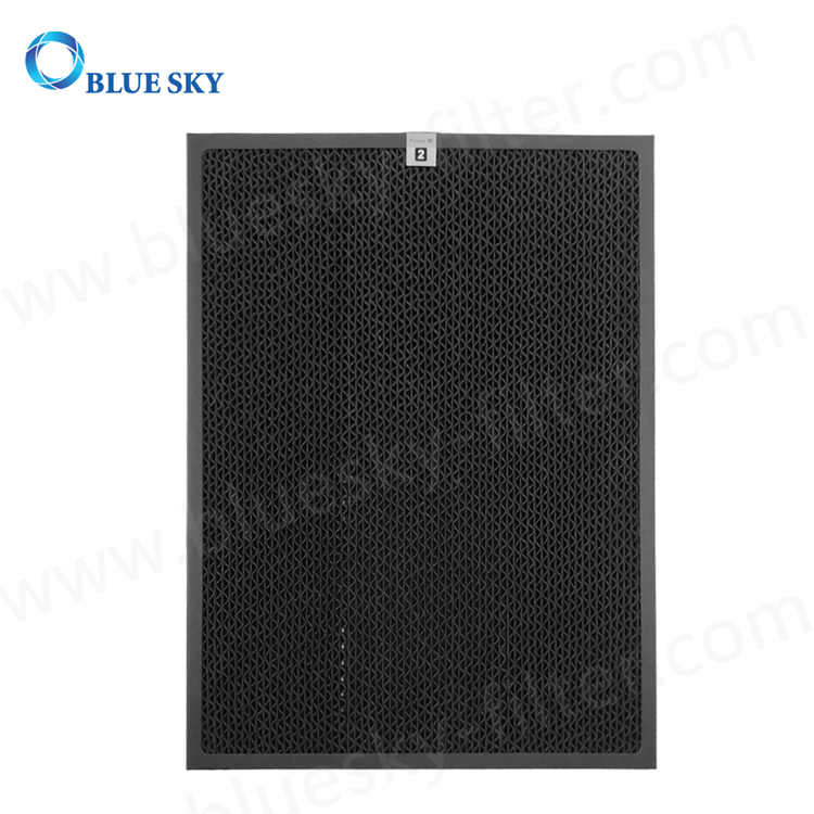Customized Panel Activated Carbon H13 True HEPA Air Purifier Filter Replacements