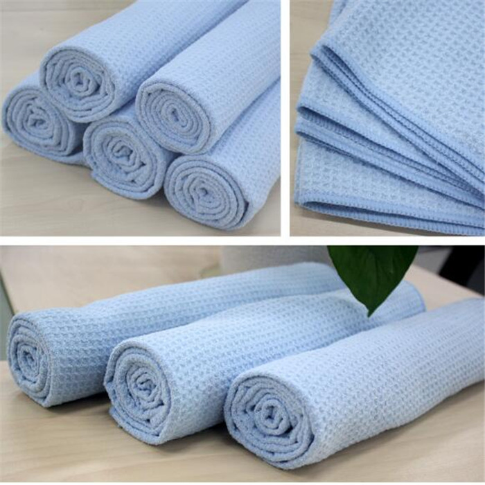 Luxury Custom Printing Waffle Cotton Tea Towels Customizable Fall Linen Kitchen Napkins for Restaurants