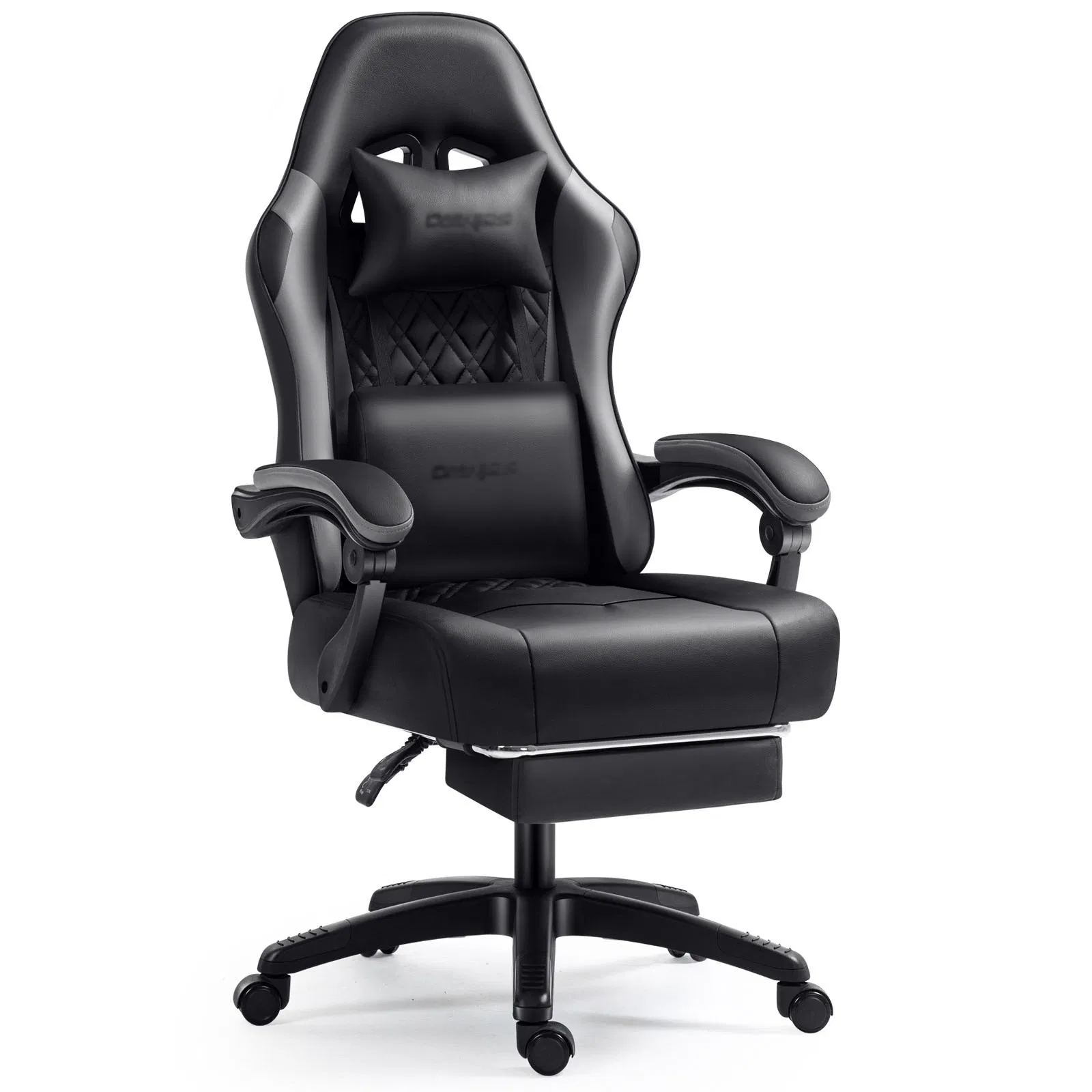 Wholesale High Back Leather Computer Office Seat Gaming Recliner Swivel Chair with Footrest