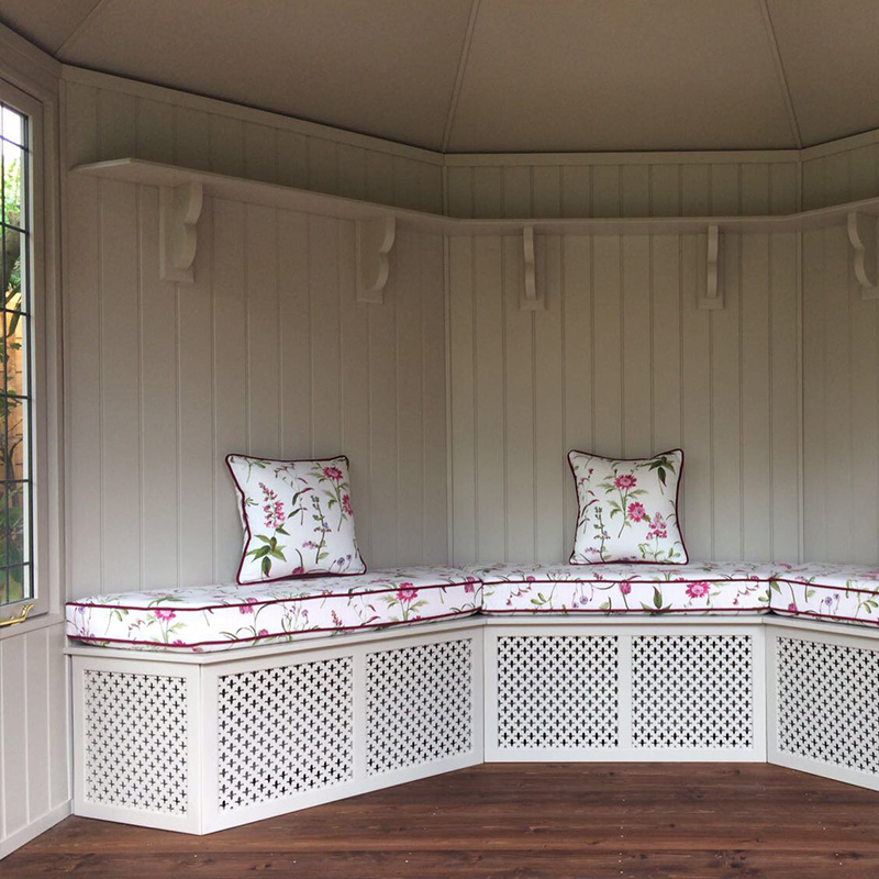 Octagon Garden Wood Sheds