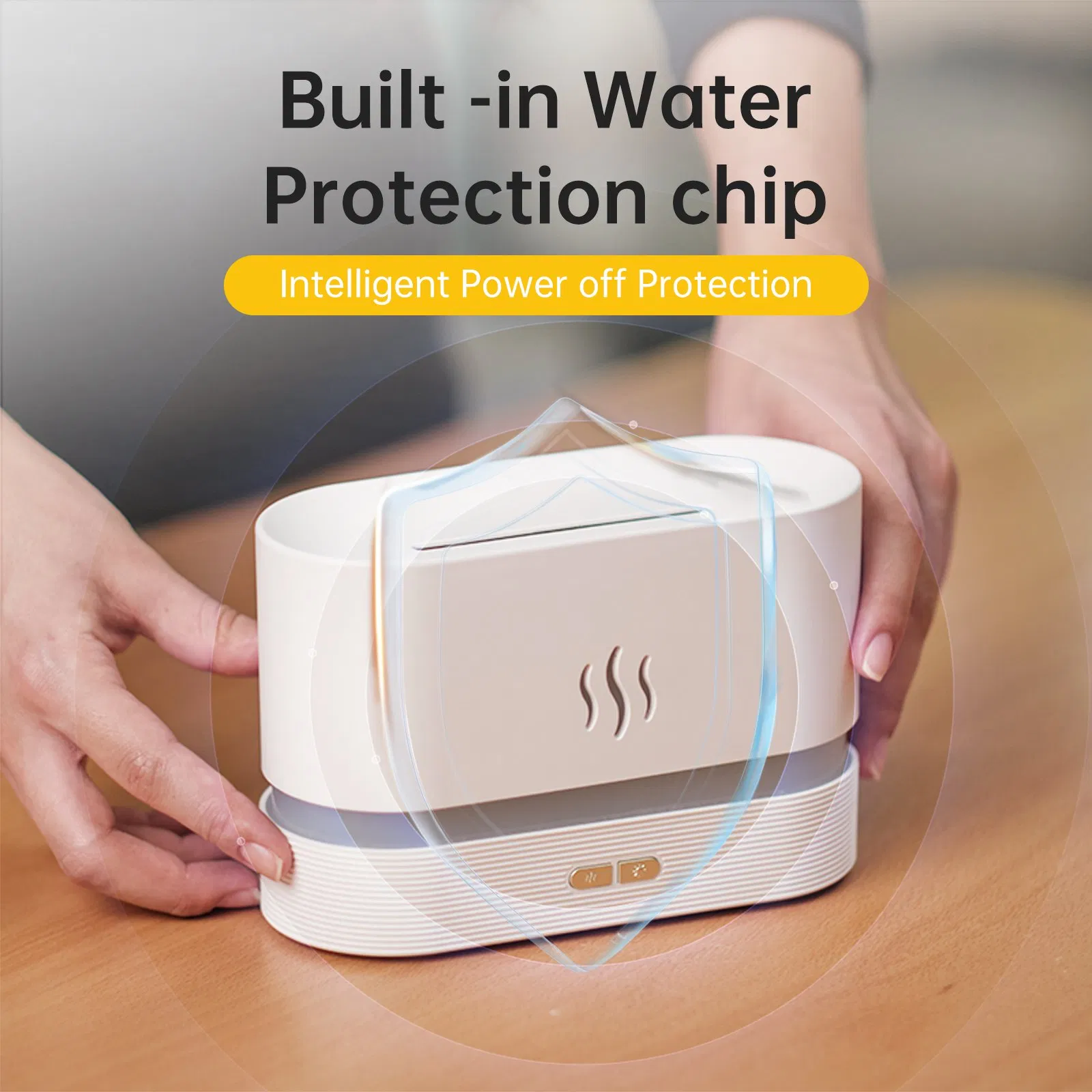 2024 New 180ml USB Aromatherapy Car Nebulizer Machine Colorful Lighting Fragrance Scent Ultrasonic Aroma Home Flame Humidifier Diffuser