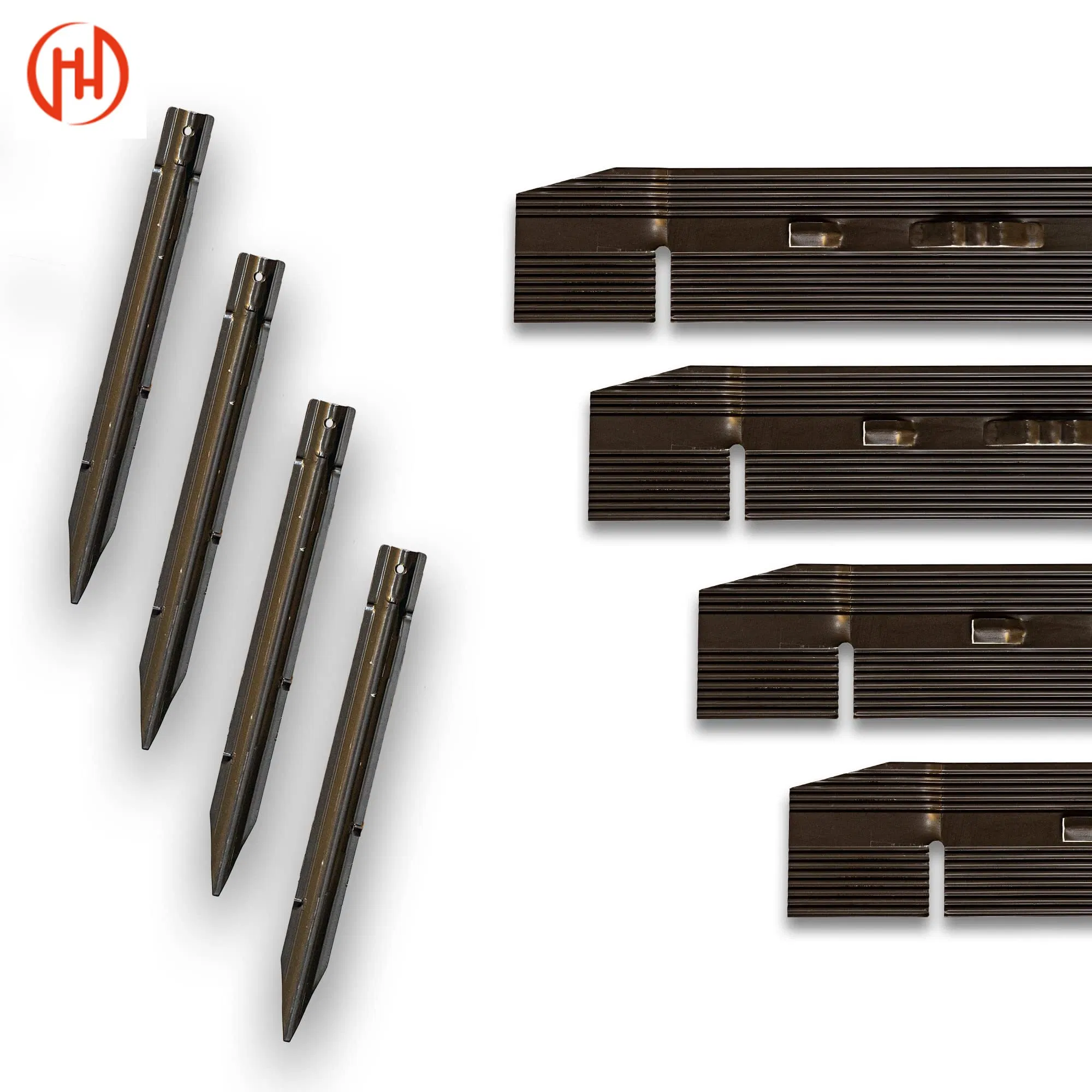 Powder Coating Aluminum Lawn Edging Metal Garden Eding Lower Border Landscaping for UAE