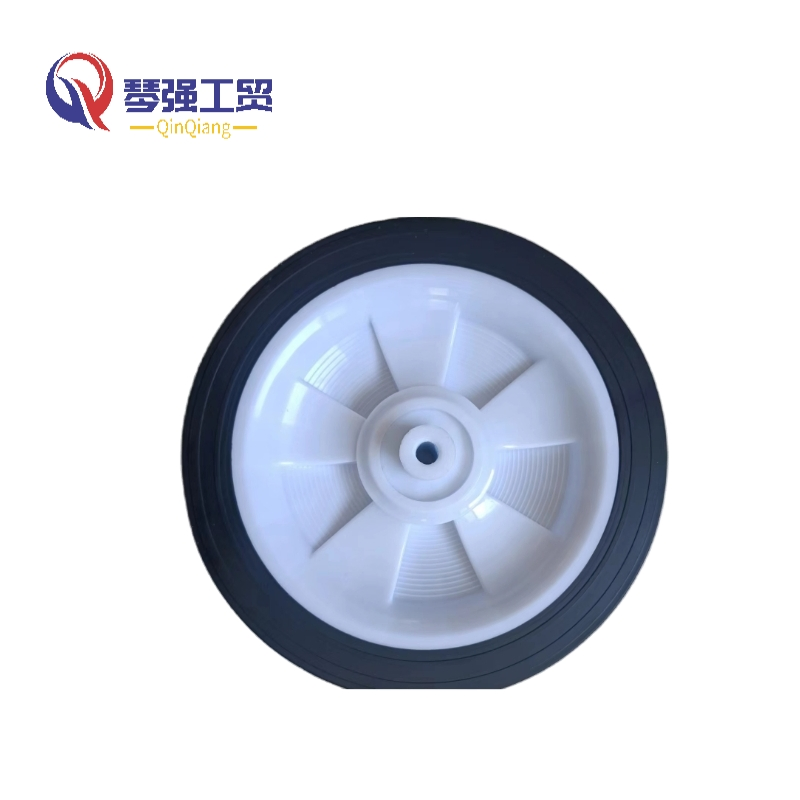 Versatile 8 Inch PVC Wheels for Folding Garden Utility Carts