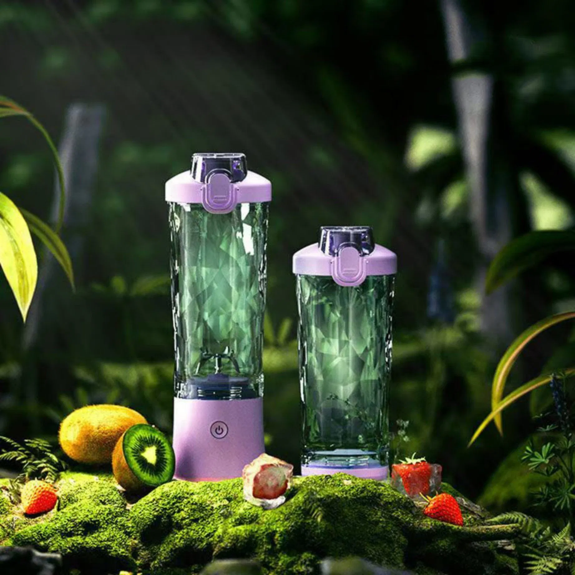 600ml USB Charge Big Power Capacity Electric Portable Juicer Blender Mixer