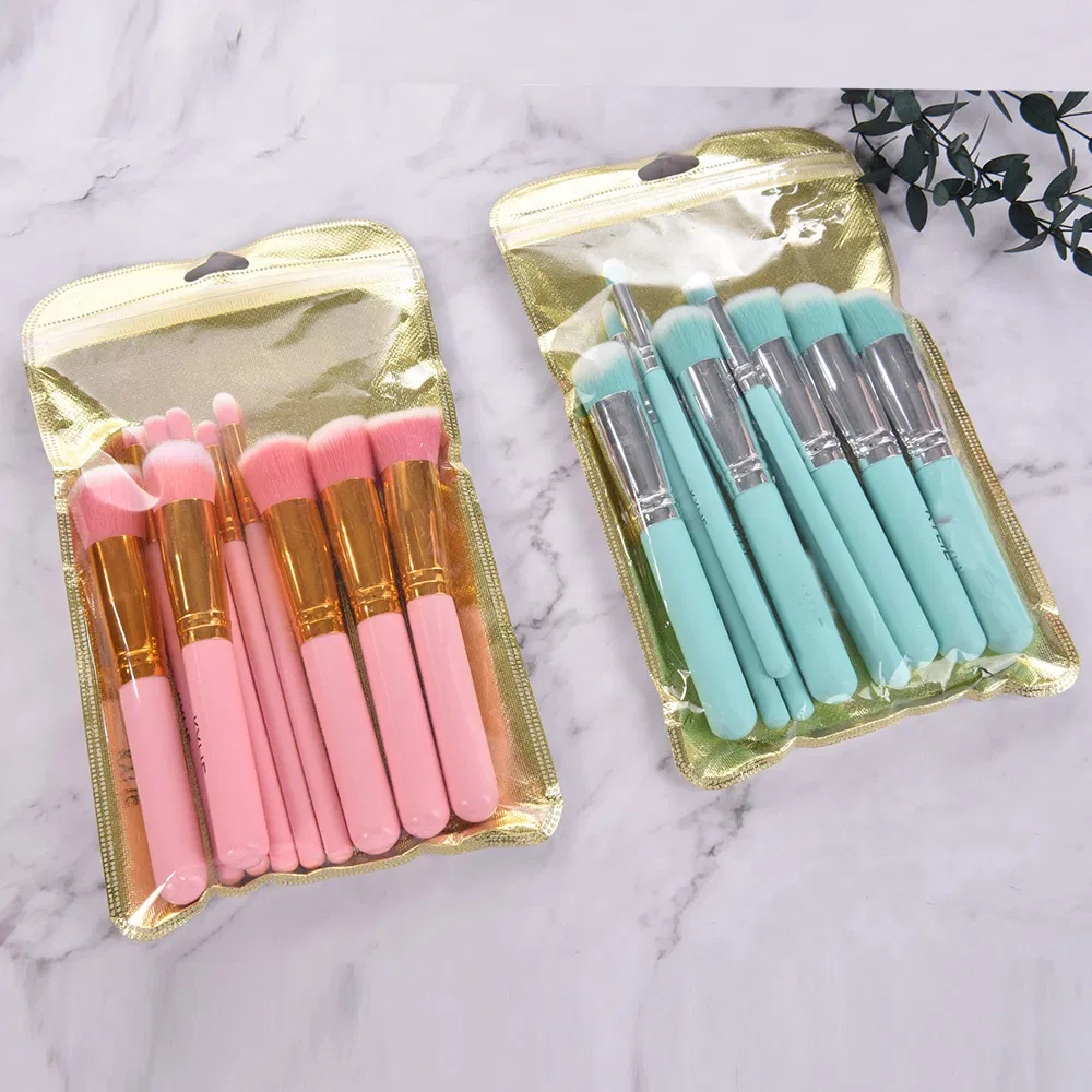 Plastic Handle Nylon Hair Pink Cheap Makeup Brush New Beauty Care Cosmetic Brush