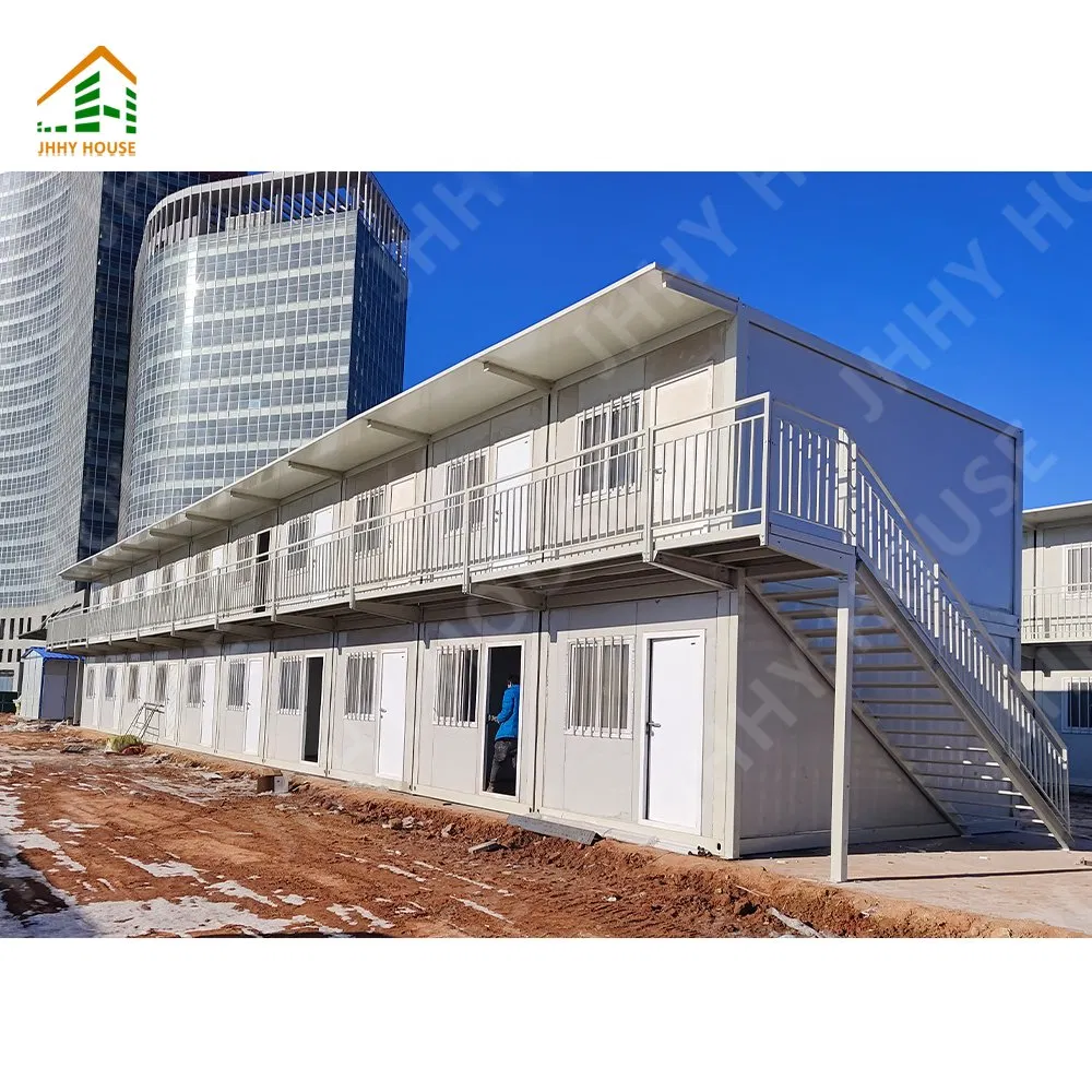 Jhhy Prefabricated Metal Building Construction Prefab Office School Resident House Apartment Customized Steel Structure Buildings