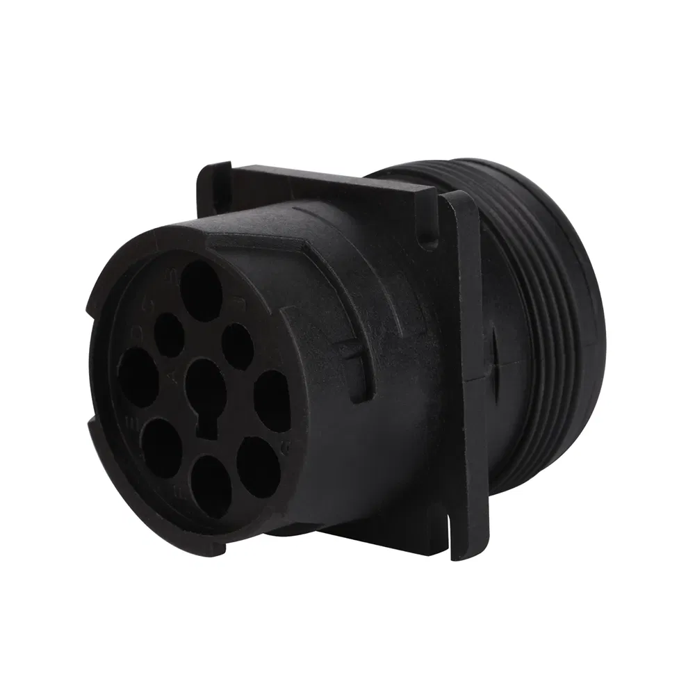 Type 1 J1939 9-Pin Plug to Type 1 J1939 Receptacle and 430251200 Male Connector ELD Cable