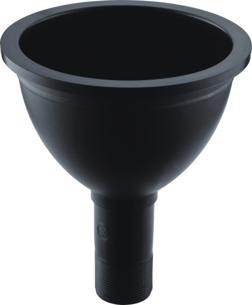 Corrosion Resistant Round PP Drip Cup Sink for Laboratory Fume Hood