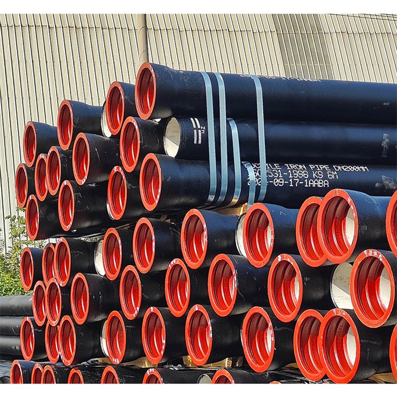 En545 En598 Ductile Cast Iron Pipes Flanged Water Ethiapia Ductile Iron Pipe