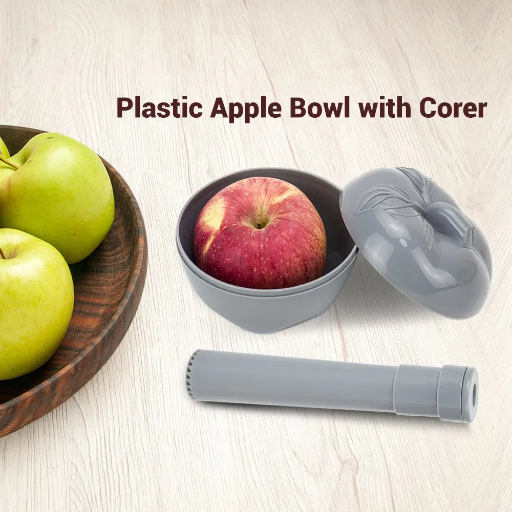 ABS Material Apple Bowl Plastic Funky Bowl Apple-Shaped Container