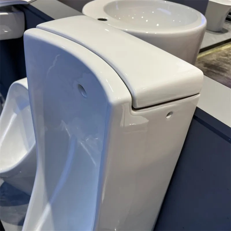 New Style Floor Standing Induction Public Ceramic Male Use Residential Bathroom Big Urinal