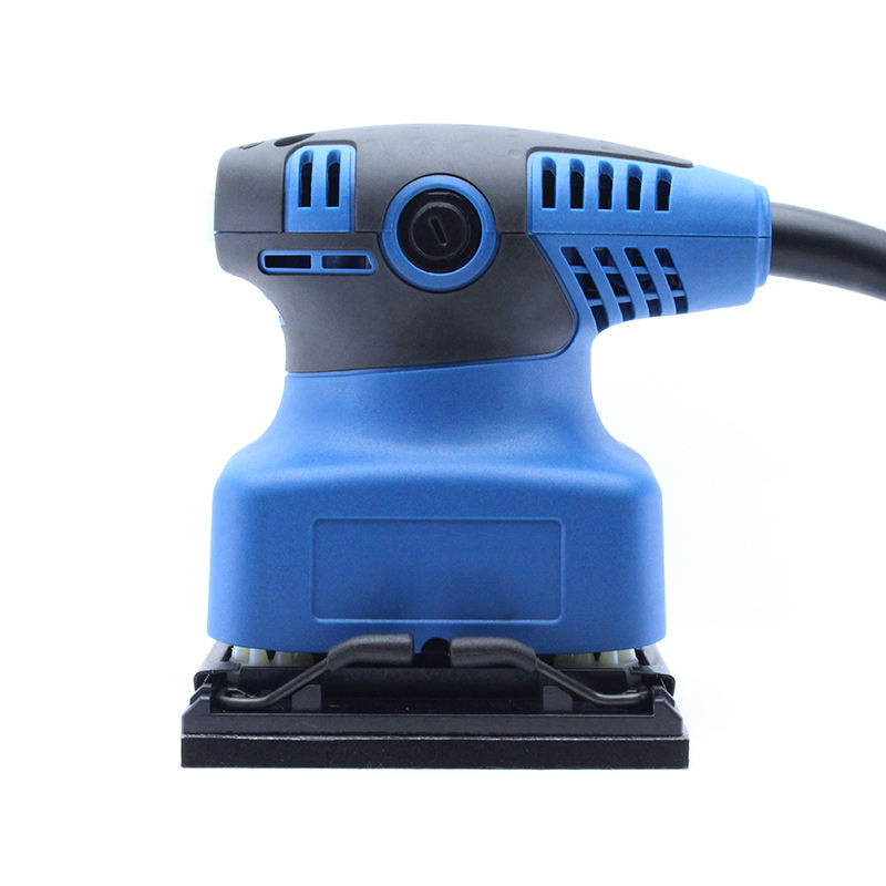 High Quality Electric Square Dustless Random Orbit Sander 220V for Wood Finishing