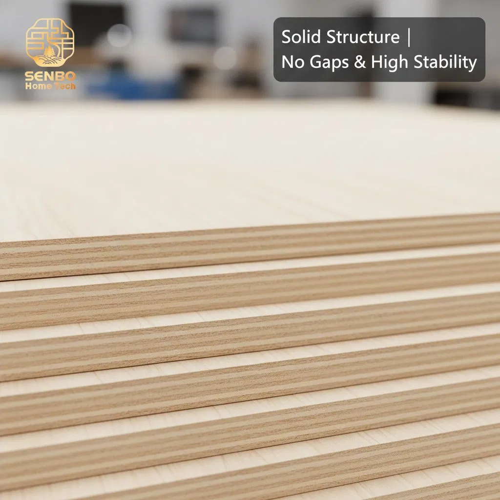 China Manufacturer 5mm, 9mm, 12mm, 15mm, 18mm, 21mm, 22mm Eucalyptus Core 4X8 Melamine Faced Plywood Sheet