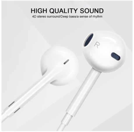 Sport Earphones with Microphone Handsfree for Smartphone Headsets