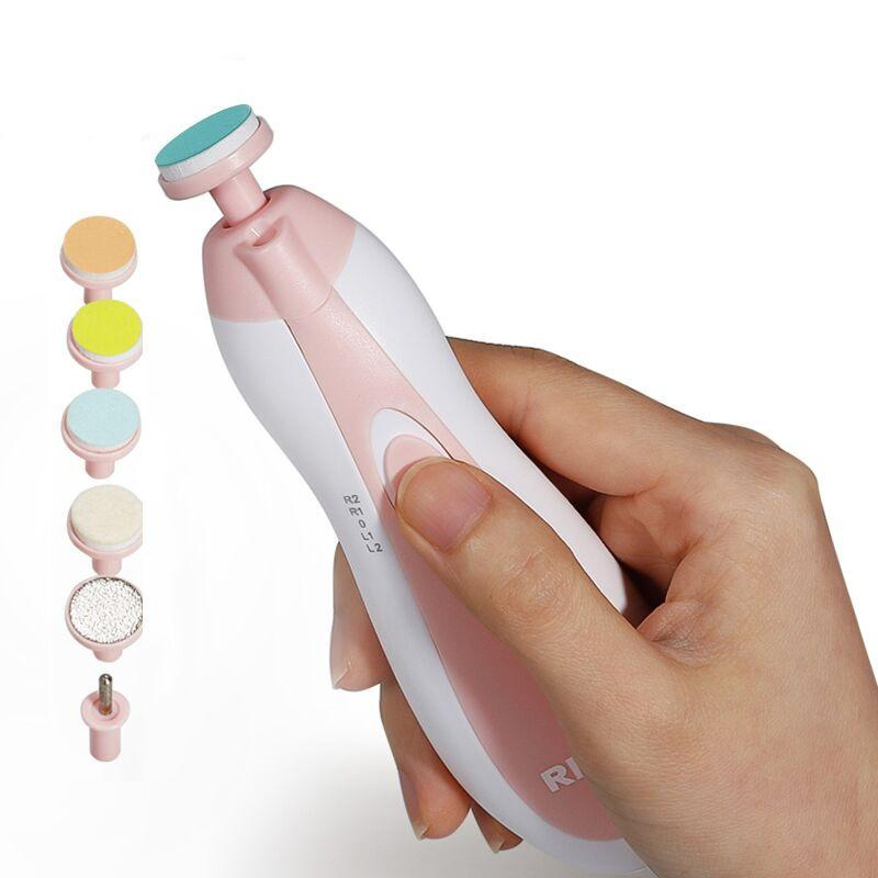 Electric Nail Cutter Set Baby Care Kit Newborn Children Nail Trimmer with Nail File