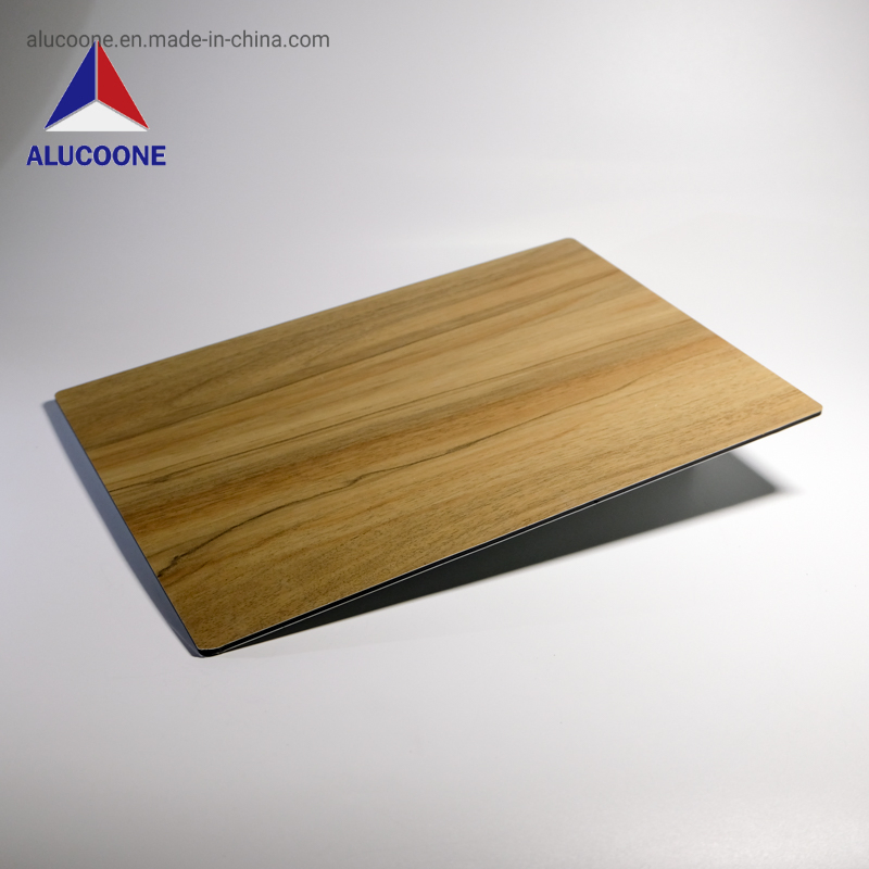 Alucoone 2000mm Width Light Color Decorations Aluminum Composite Panel