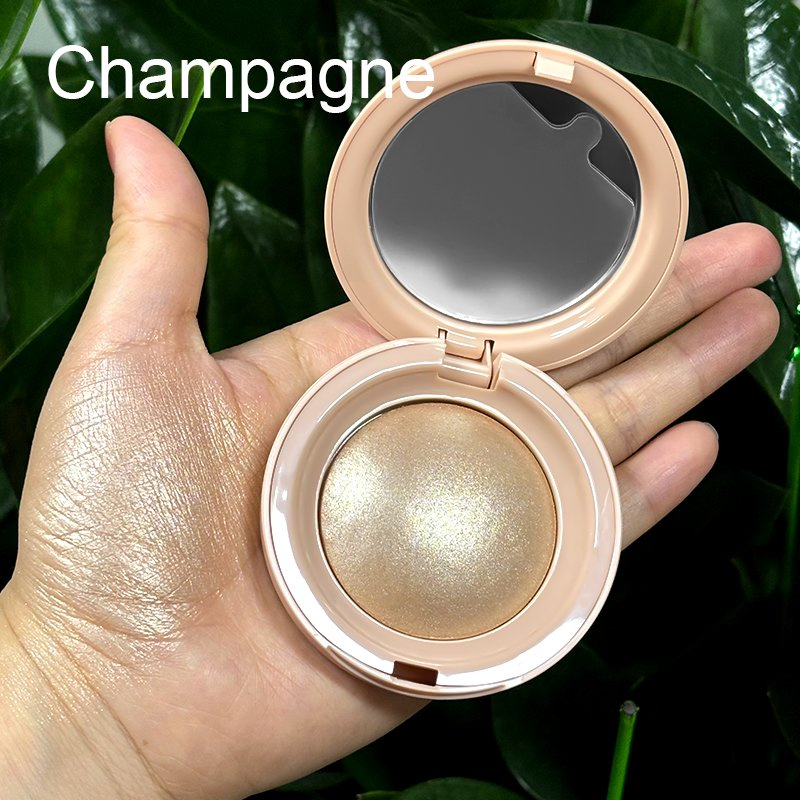 High Pigment Face Powder Vegan Highlight Palette Private Label Cosmetic Highlighter Makeup