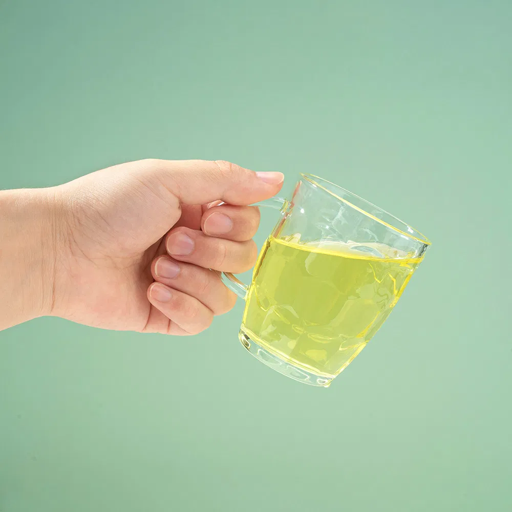 Personalized Custom Logo Glass Beer Glasses Mug with Handle