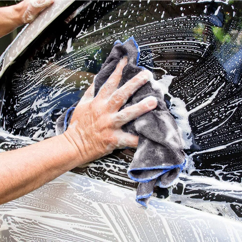 250GSM 40*40cm Microfiber Clean Towel Dish Washing Cleaning Cloth