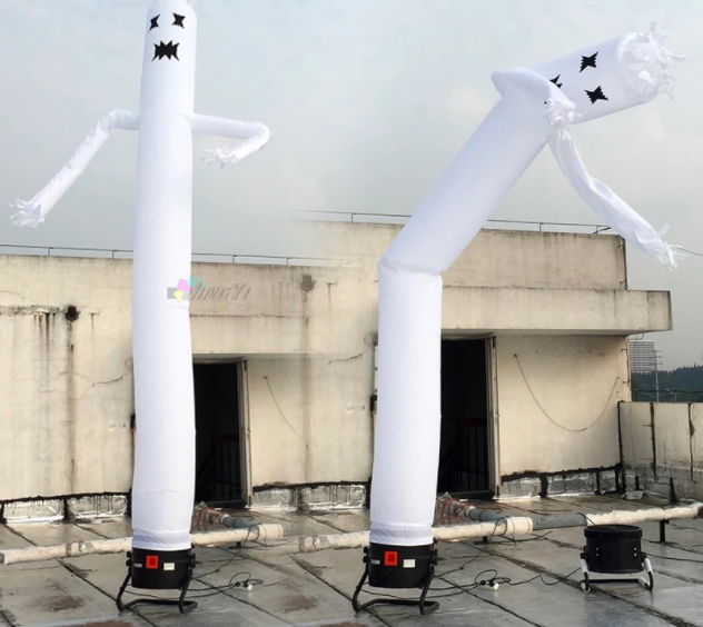 Inflatable Waves Sky Air Dancer Fly Guy Inflatable Air Dancer Costume Sky Dancing Man Tube With Blower