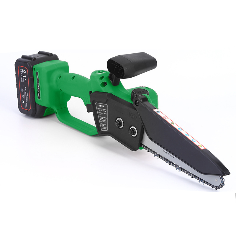 Portable Battery-Powered Mini Chainsaw with 21V 4.0ah Battery