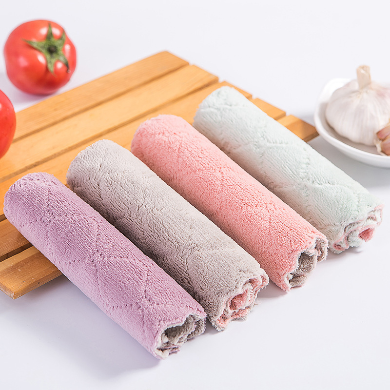 Ultra-Absorbent Microfiber Cleaning Towel for Kitchen