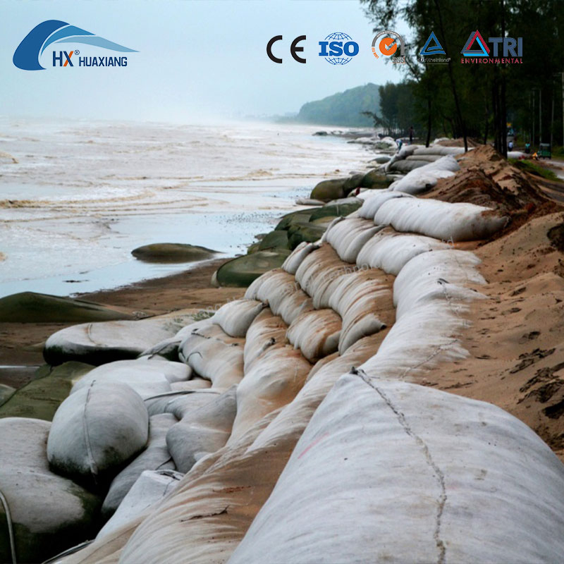 Factory Polyester Nonwoven Geotextile Geobag for Bank Protection Geobag