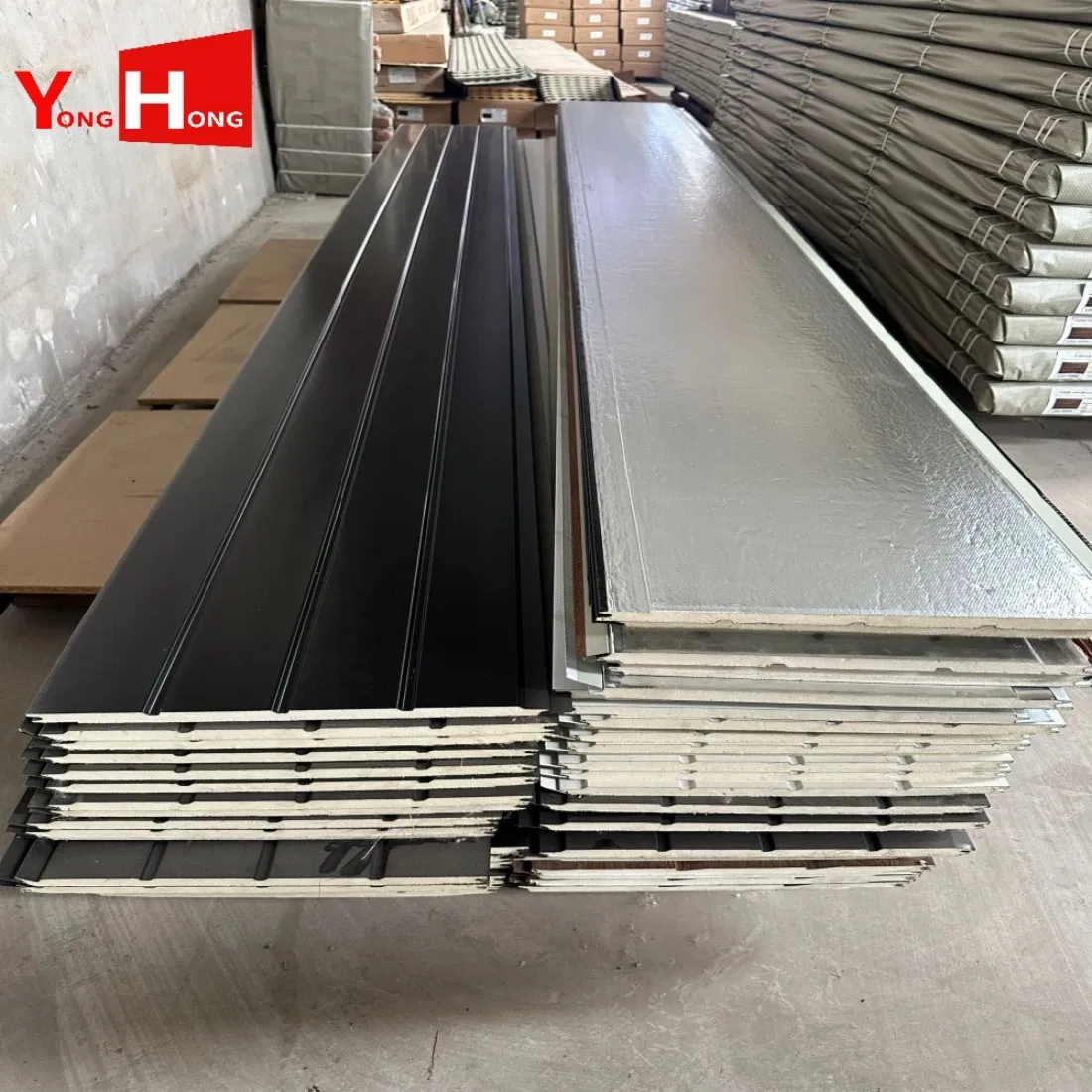 PU Foam Decorative Metal Siding Panel Exterior Wall Insulation Board