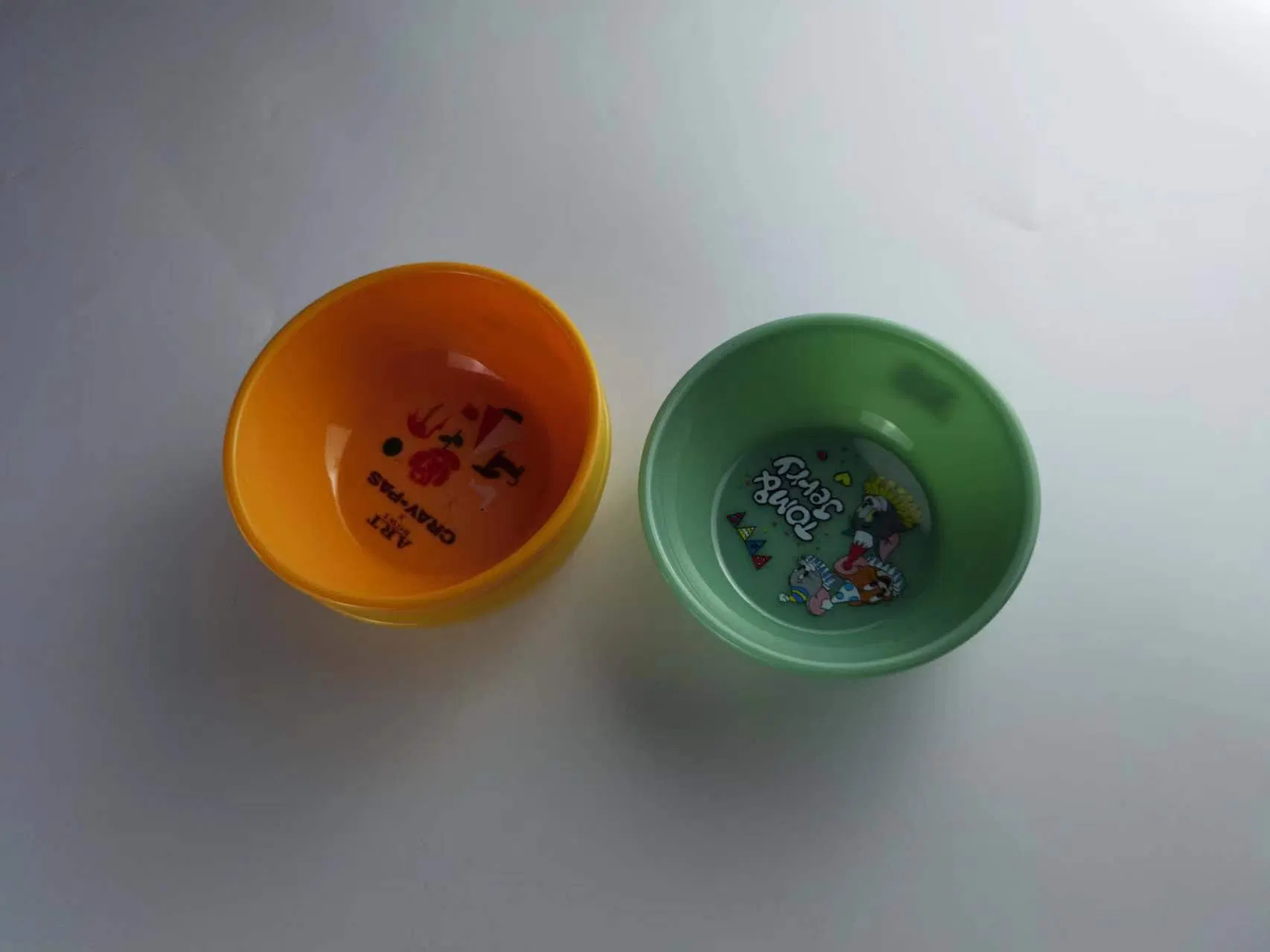Plastic Fruit Bowl Reusable Food Bowl Children Tableware