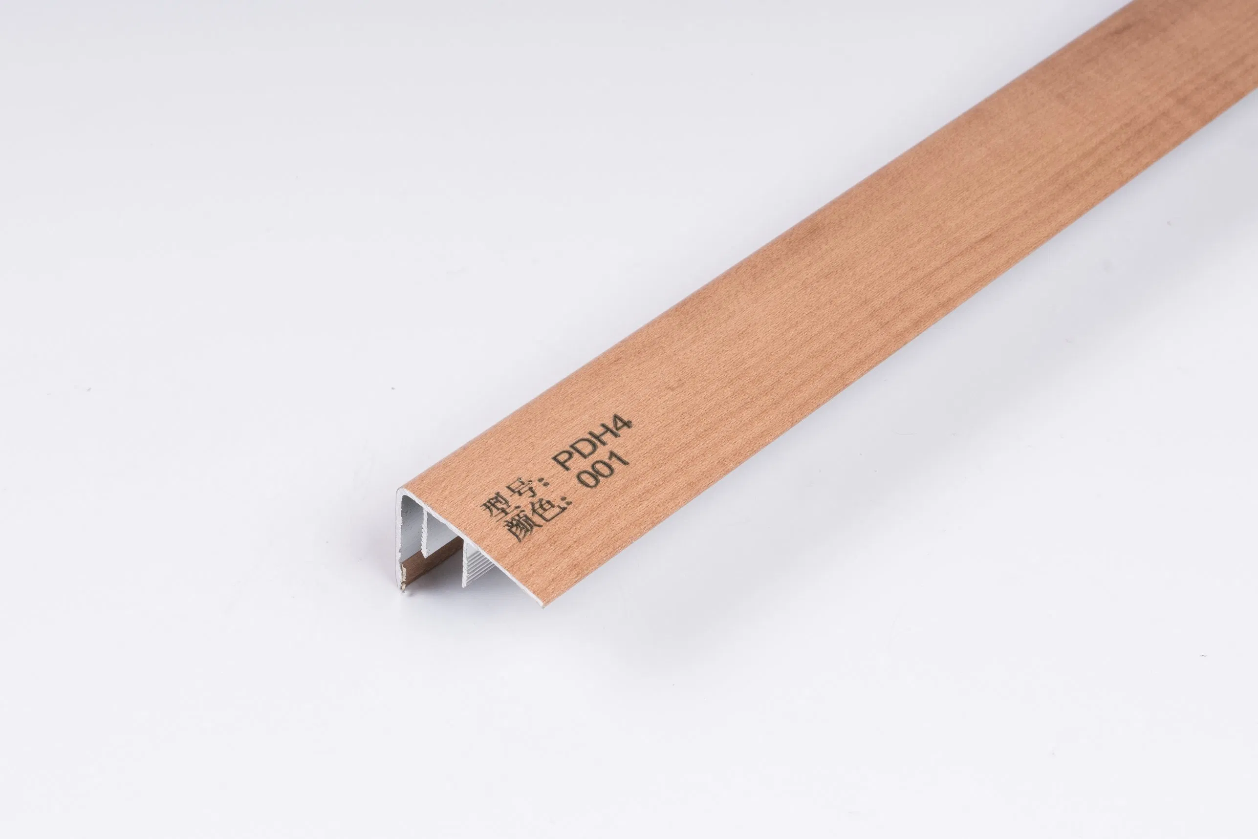Createking Wood Finished L Shape Profile Aluminium Flooring Profile
