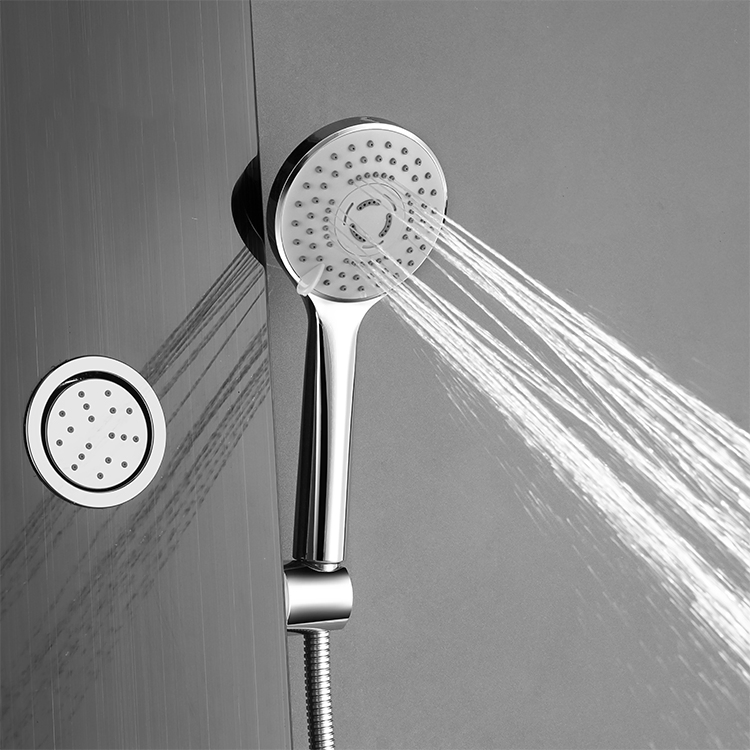 Aquacubic Cupc CE Certified Waterfall Hand Shower Stainless Steel Shower Panel System