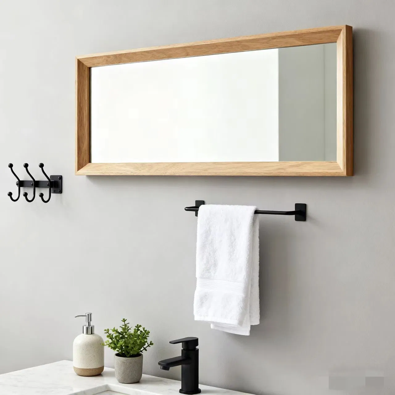 Smart Wall Mounted Hanging Piece Bathroom Vanity Mirror/Medicine Cabinet