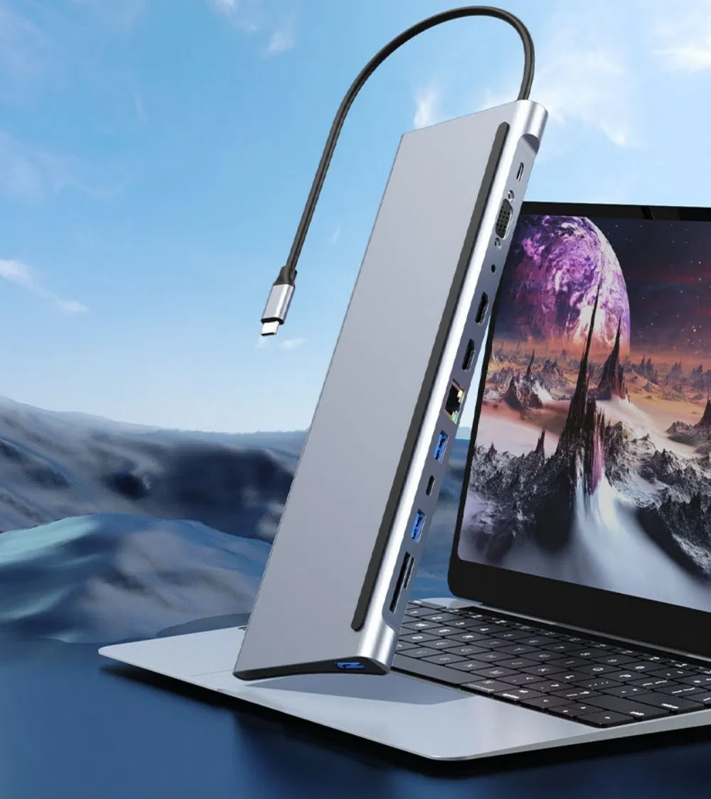 12 in 1 Docking Station, Type C Hub