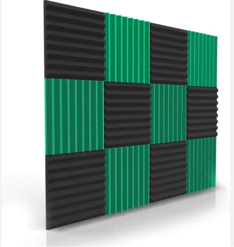 High Density Flame Retardant Wedge Sound Proof Wall Panels PU Acoustic Foam for Club KTV Hotel Music Recording