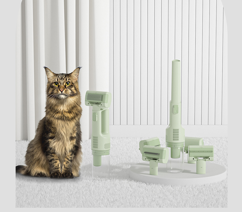 Factory Price Dog and Cat Hair Fur Grooming Brush Kit Pet Hair Vacuum Cleaner Uprightvacuum Cleaners for Pets
