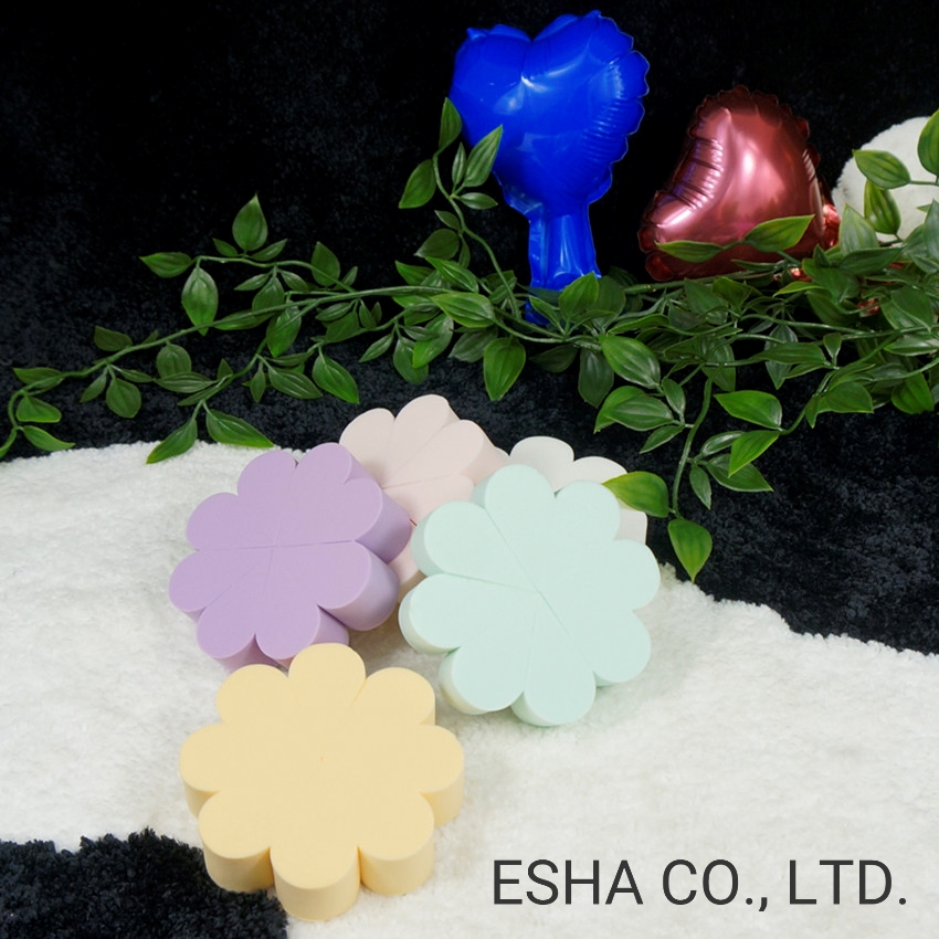 Creative Blossom Baby Face Sponge Wholesale Cosmetic Makeup Powder Puff