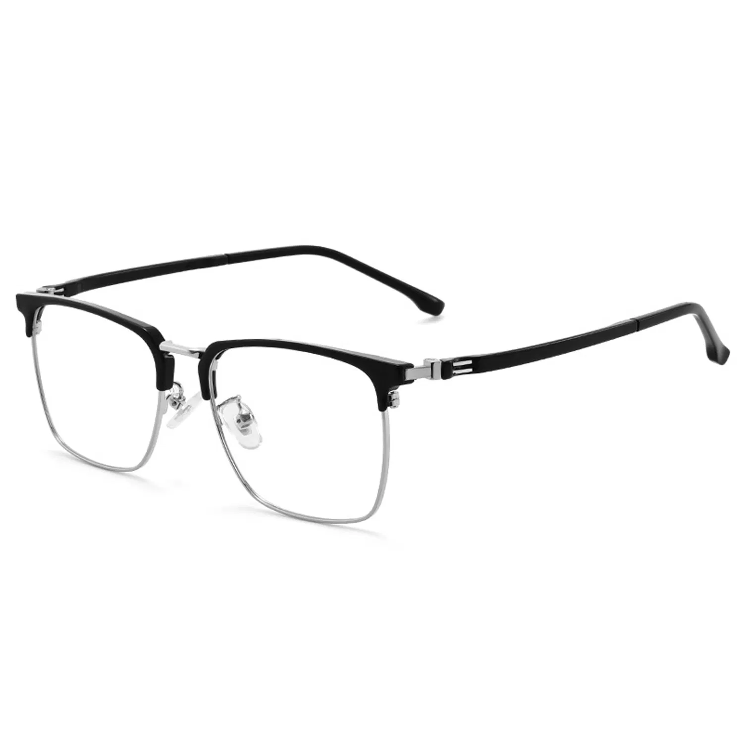 Leaead Blue Light Blocking Bluerase Lens Metal Frame Anti Eyestrain Anti-UV Computer Gaming TV Phones Computer Glasses for Women Men