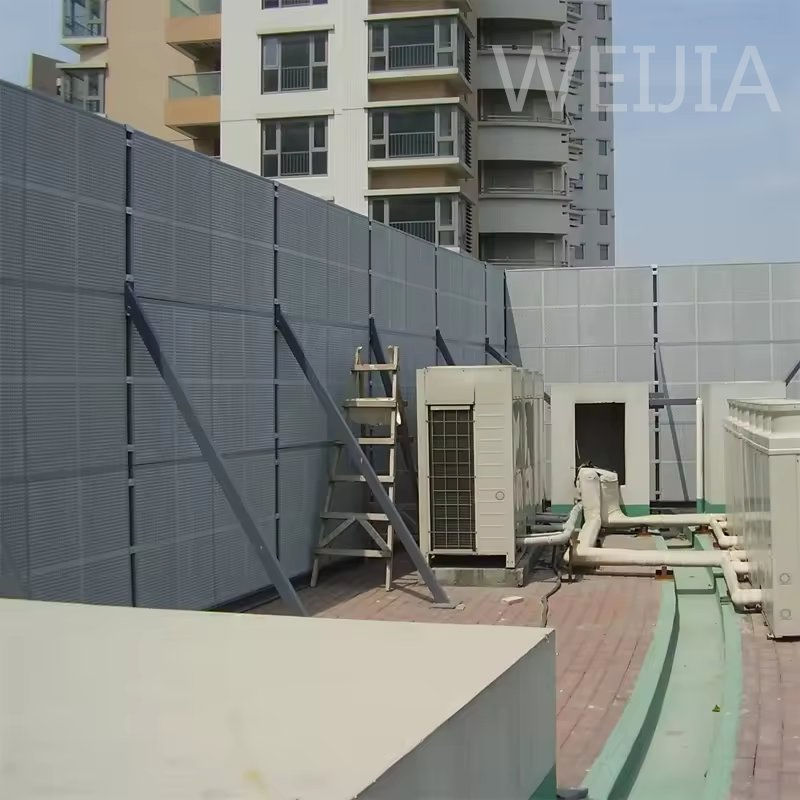 Wall Barrier Fence Sound Absorption Acoustic Noise Barrier