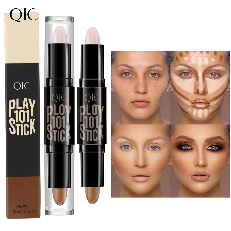 Holding Makeup Light Breathable Waterproof Full Coverage Matte Foundation Stick Concealer Contour Highlight Stick Wholesale