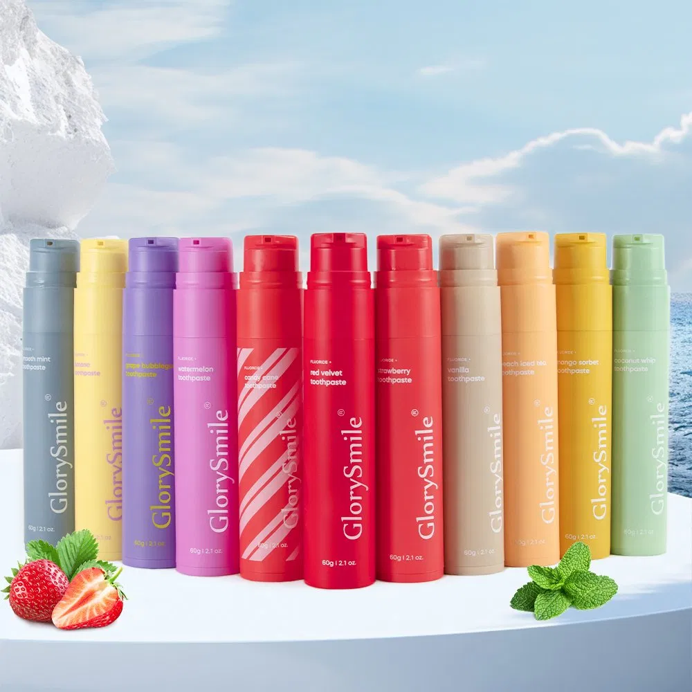 Fruit Flavored Toothpaste 60g Stain Removal Toothpaste