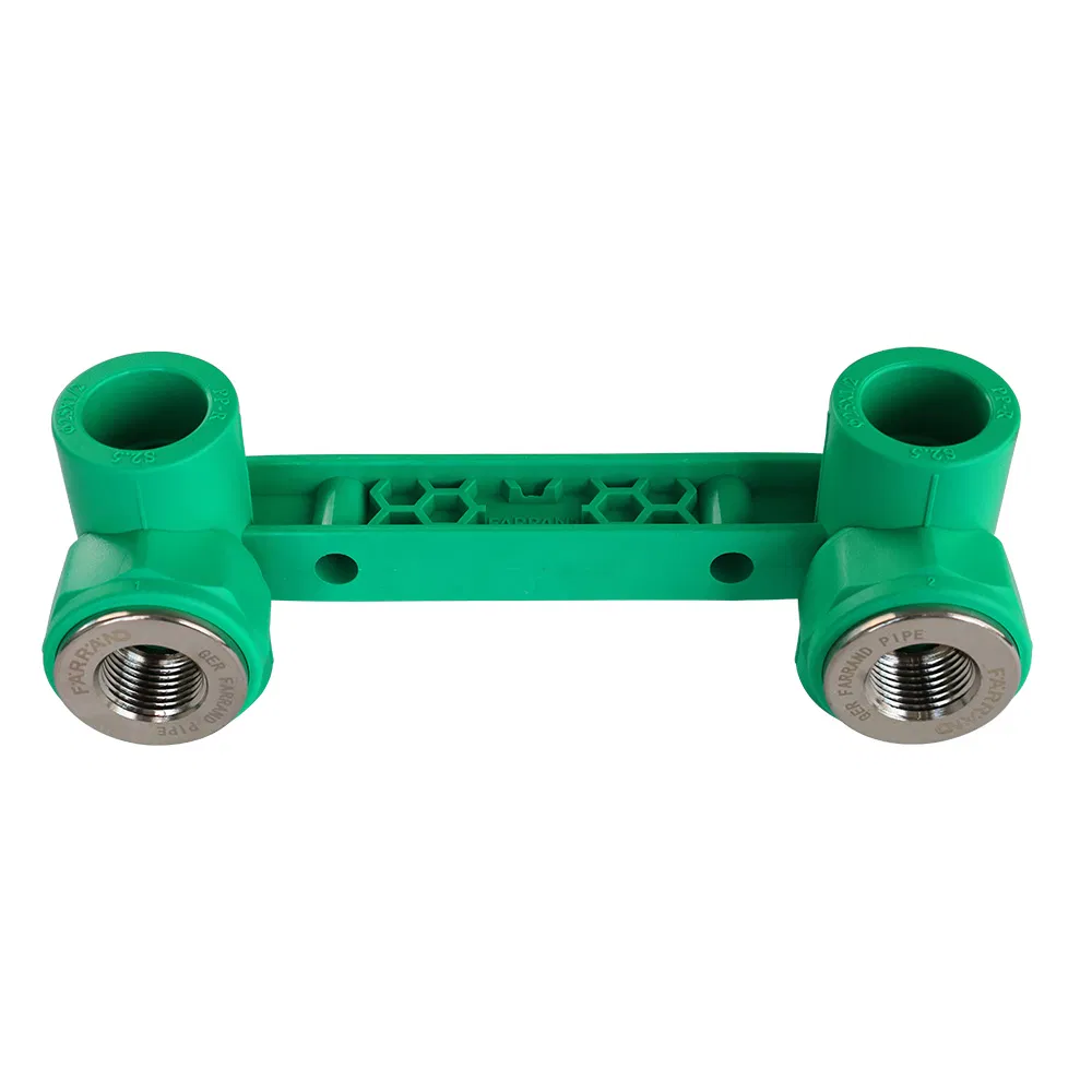 PPR Water Pipe Double Union Three-Way Connector Brass and 304 Stainless Steel Are Available Pipe Fittings