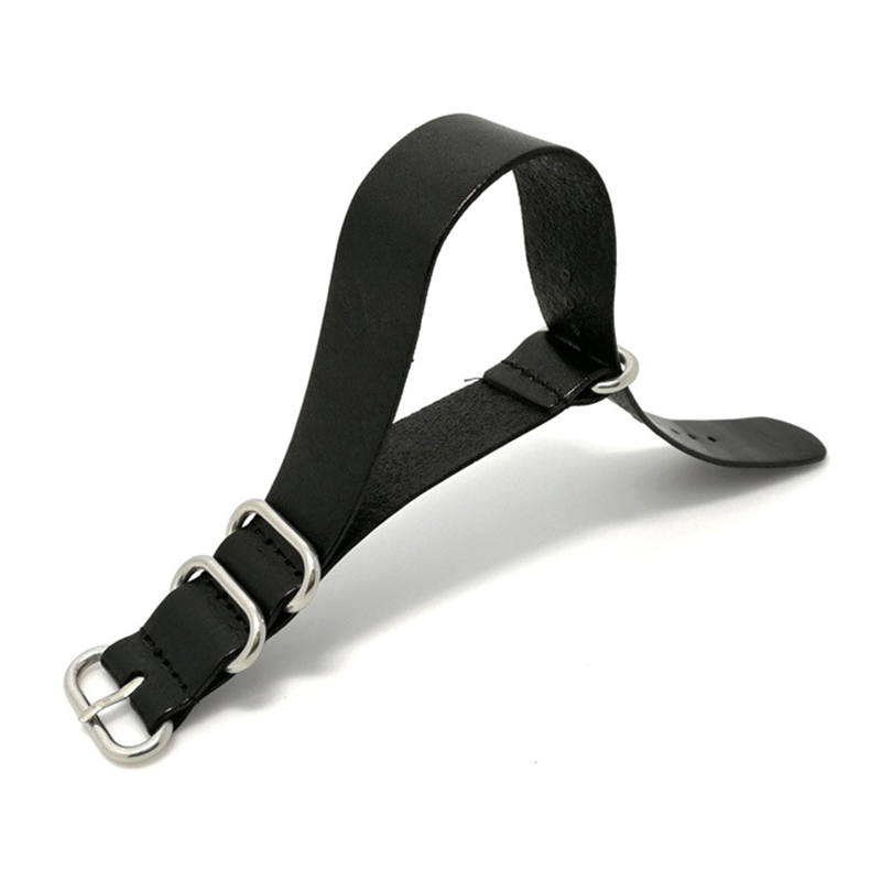 China Manufacturer Vegetable Tanned Leather 20mm Watch Band Nato Watch Strap