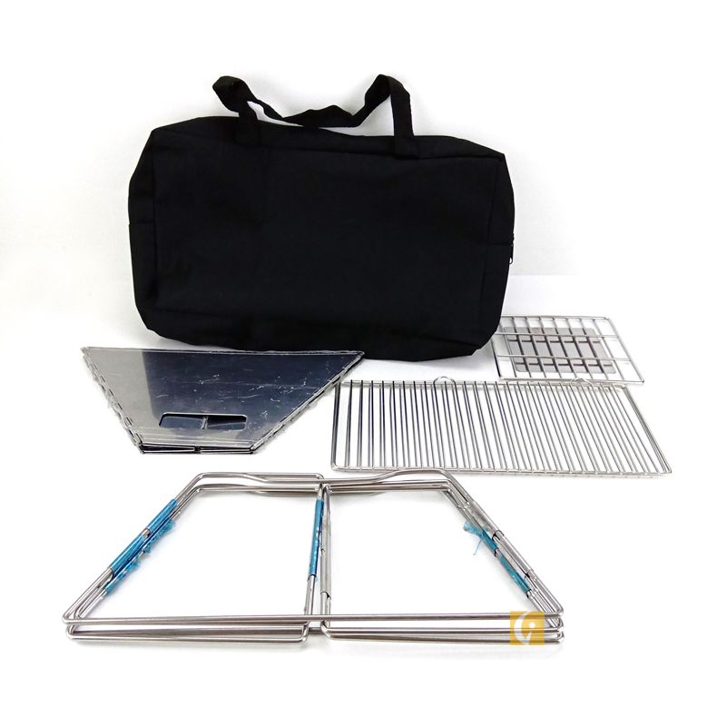 Manufacturers Direct Sales Outdoor Thickening Portable Folding Simple Portable Barbecue Oven/Grill