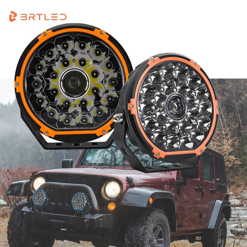 BRTLED 7 дюймов, 150W, круглый LED прожектор дальнего света 12V/24V