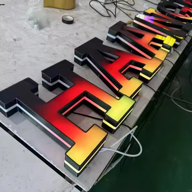 Wholesale Custom Outdoor 3D LED Letter Sign Enseigne LED Channel Letter for Luminous Letter Business Logo Sign
