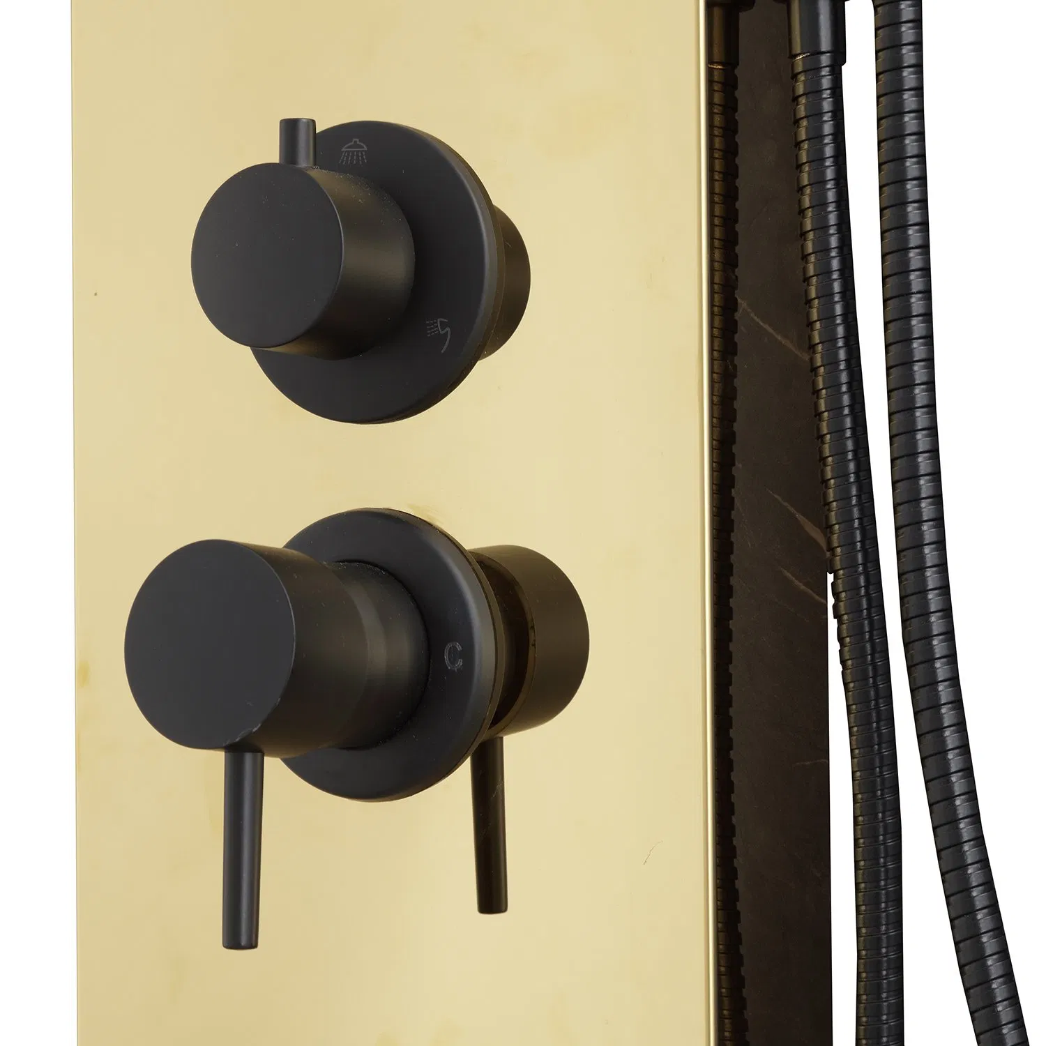 Customized Bathroom Wall Mounted 304 Stainless Steel Shower Panel Rain Shower System