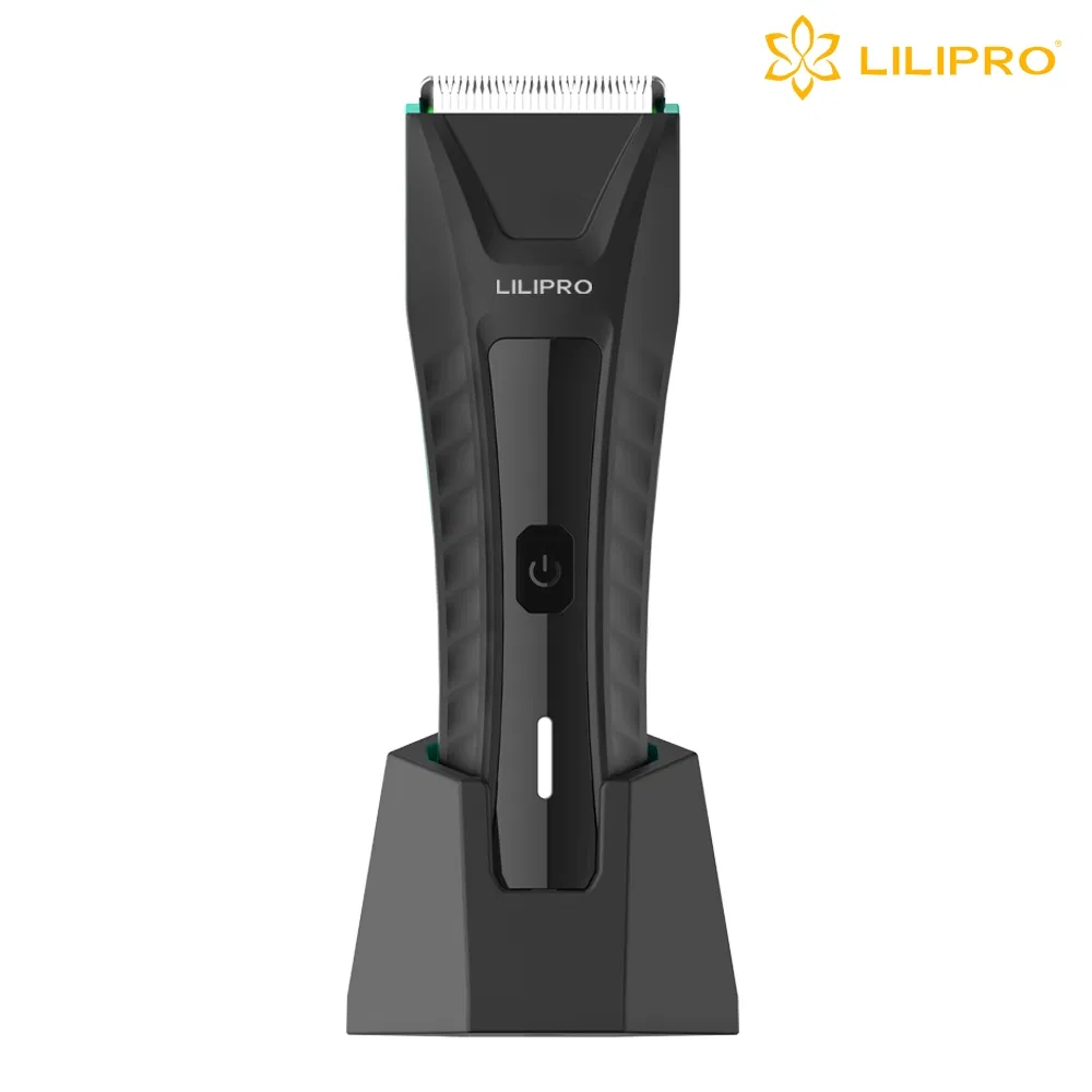 Lilipro B2 Body Hair Trimmer for Men Pubic Hair Trimmer Wet/Dry Ball Trimmer with Ceramic Blade