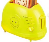 650W 2 Slice Cool Touch Toaster with Timing Control