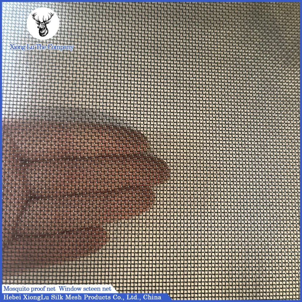 Xionglu 304 Material 090 Diameter Black Stainless Steel Security Window Screen Mesh, Anti-Theft Window Screen, Insect Window Screen Dust Proof Window Screen