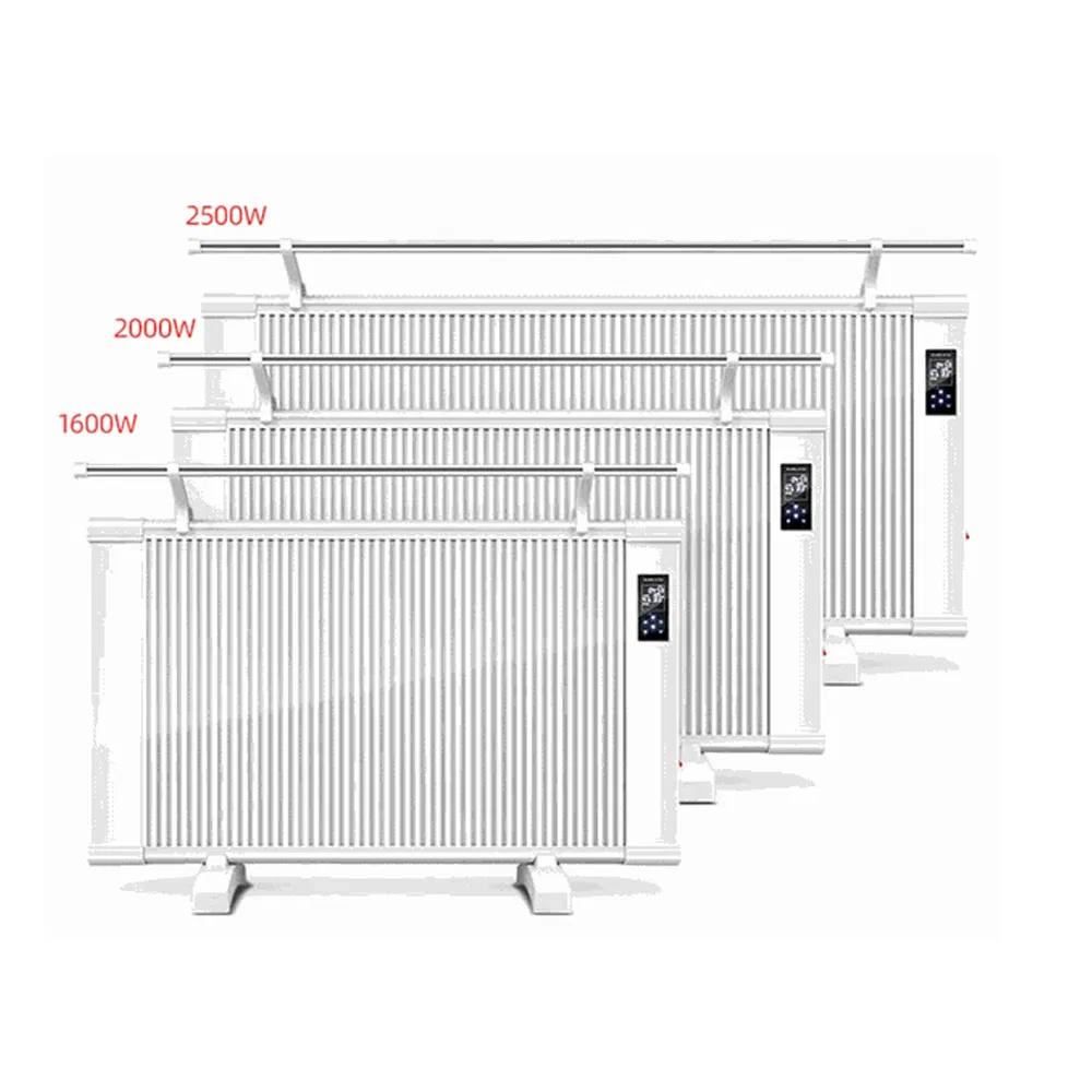 220V Free Shipping Energy Saving Mobile Switch Electric Radiator Panel Heater for Bathroom